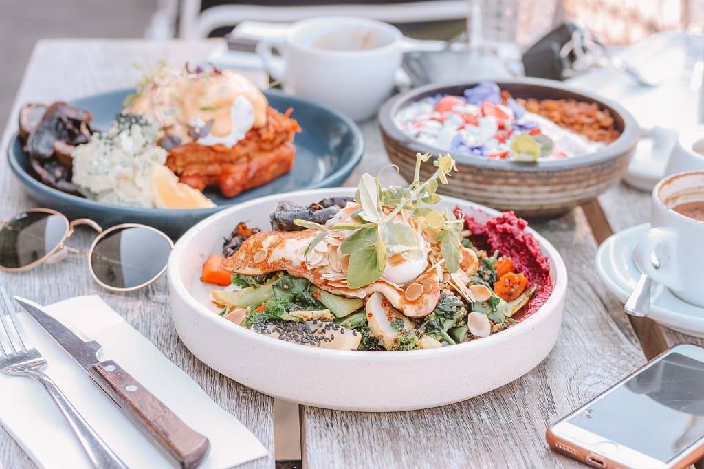 Lunch at Miss Frank in Melbourne, Australia