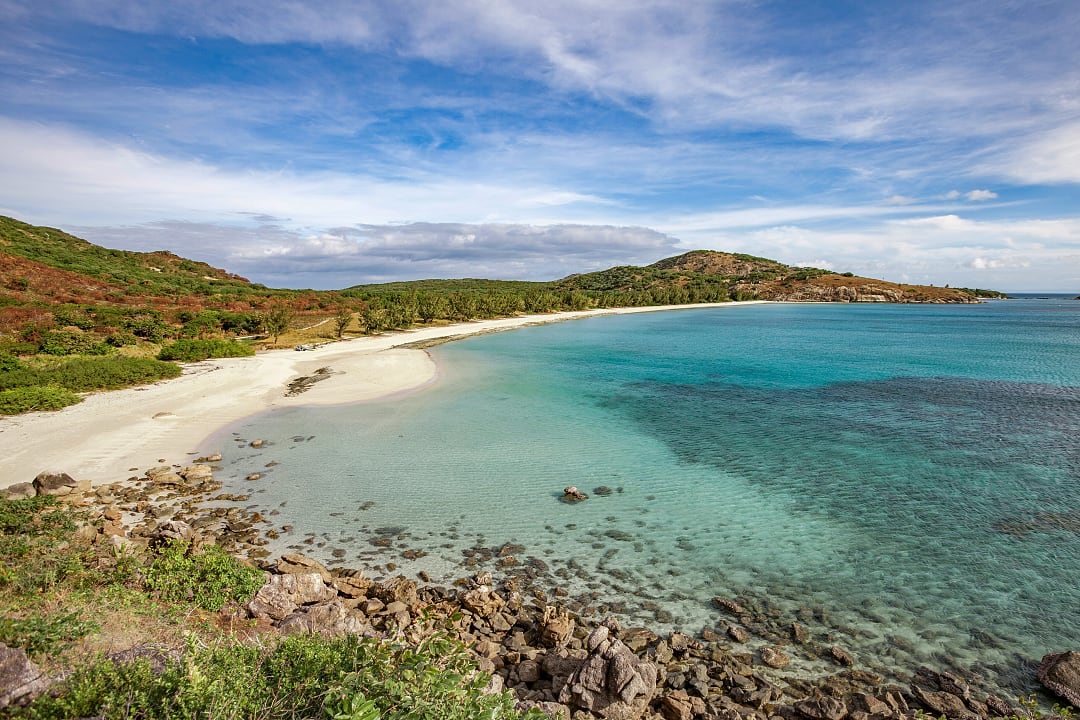 The shores of Lizard Island, Australia.