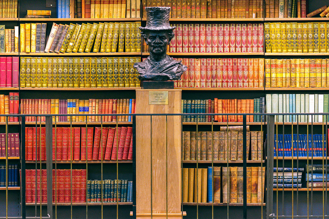 Stadsbiblioteket city library in Stockholm, Sweden