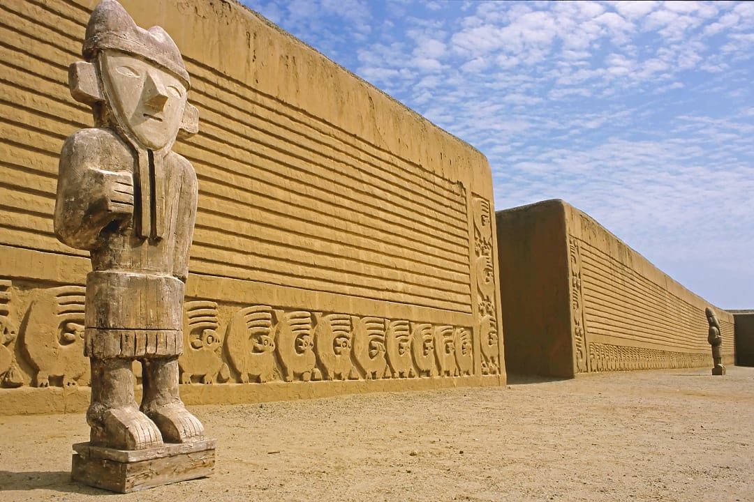 Chan Chan Ruins in Trujillo, Peru