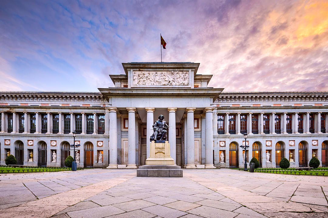 Prado Museum in Madrid, Spain.