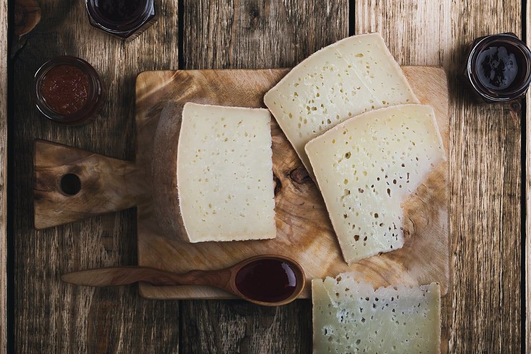 Pecorini cheese, Calabria, Italy.