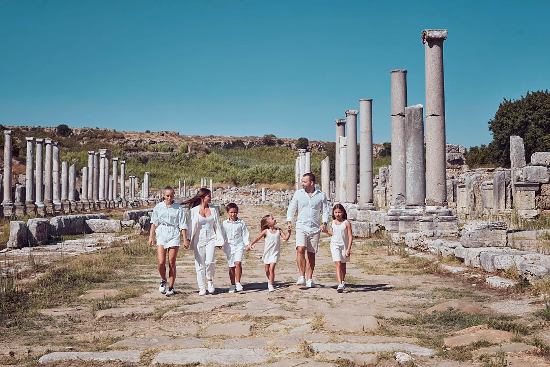 Ancient city of Perge in Turkey