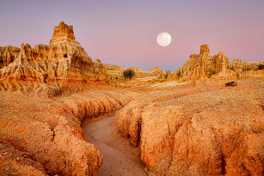 Lake Mungo National Park, Australia.