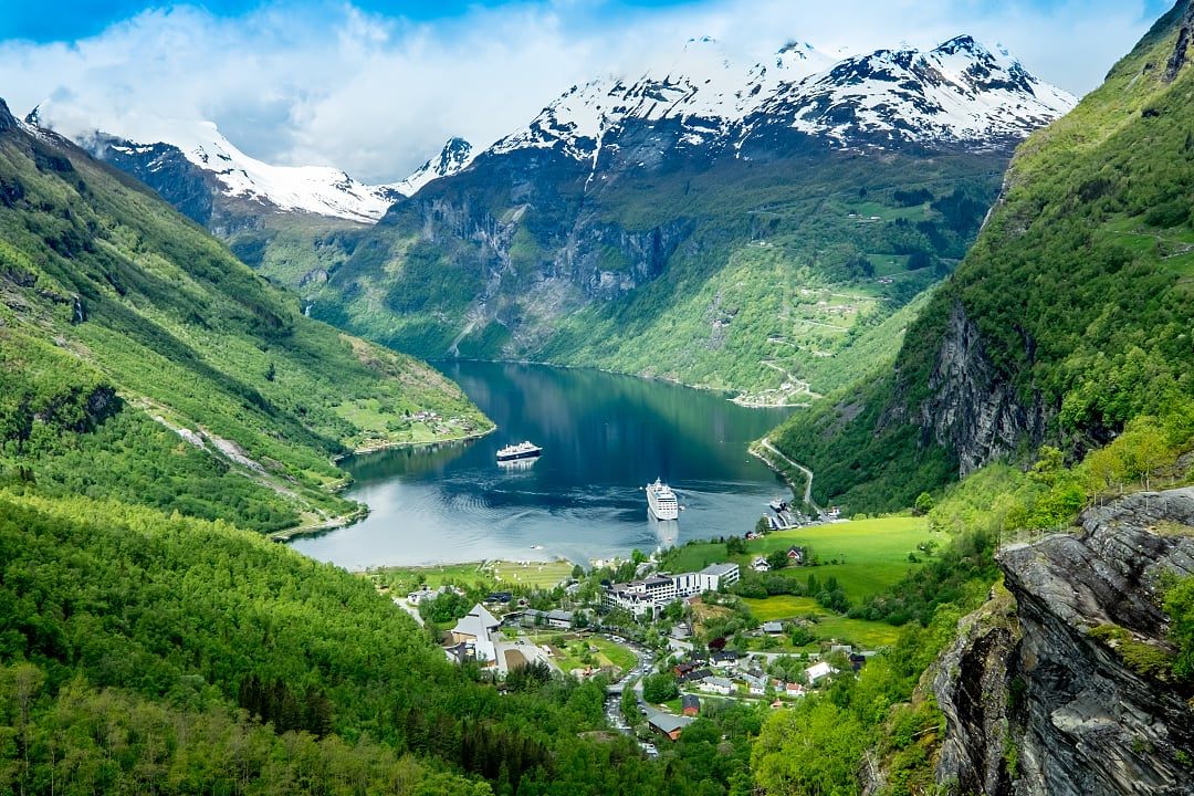 Geirangerfjord in Norway