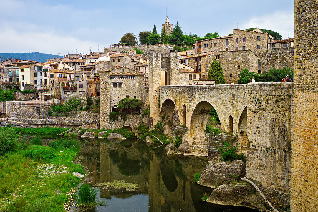 Besalú in Girona, Spain