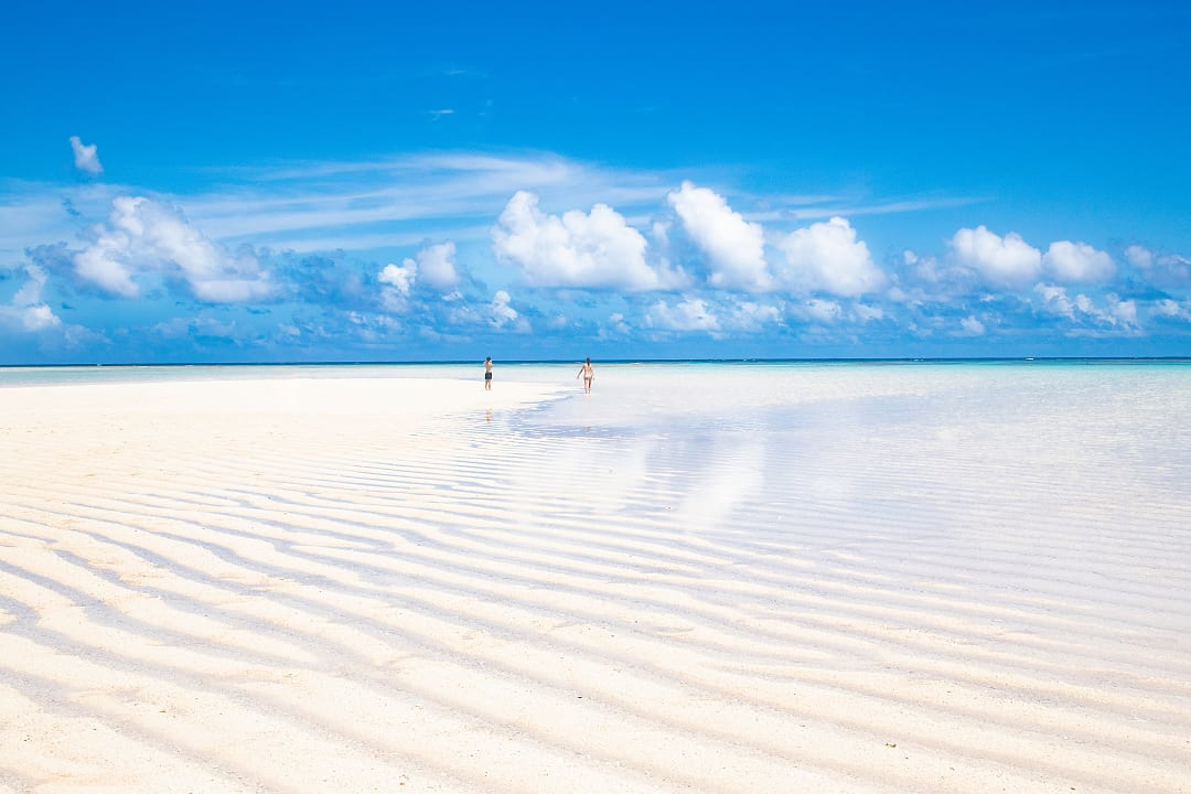 Yurigahama Beach on Yoron Island, Japan
