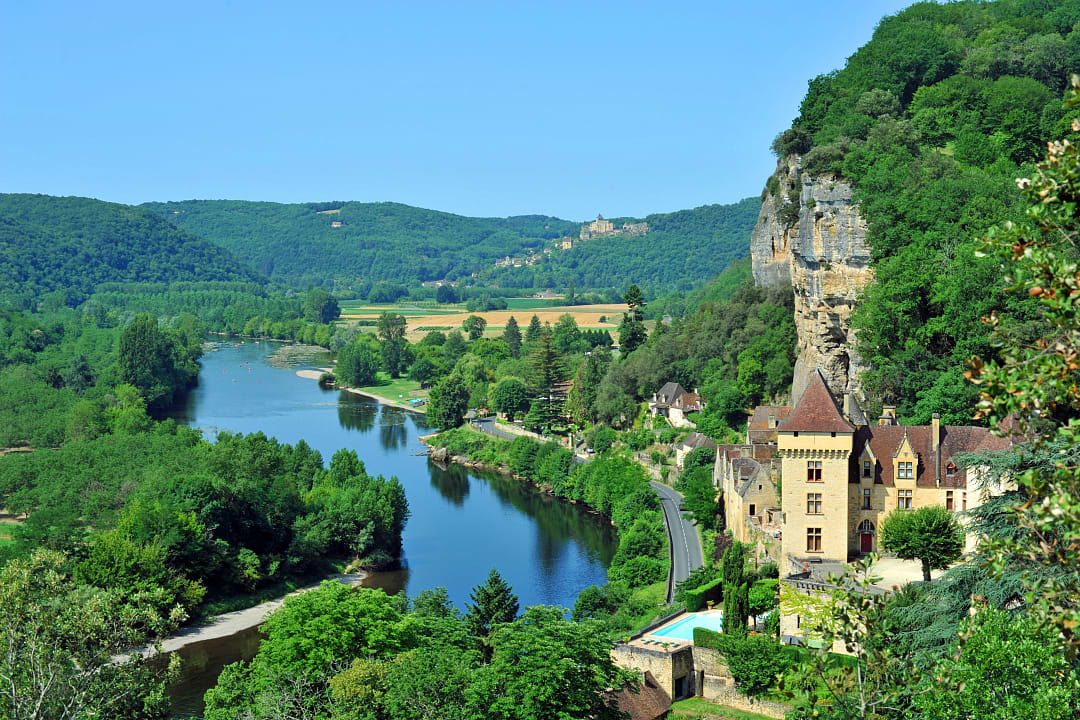 La Roque-Gageac village, Dordogne, France 
