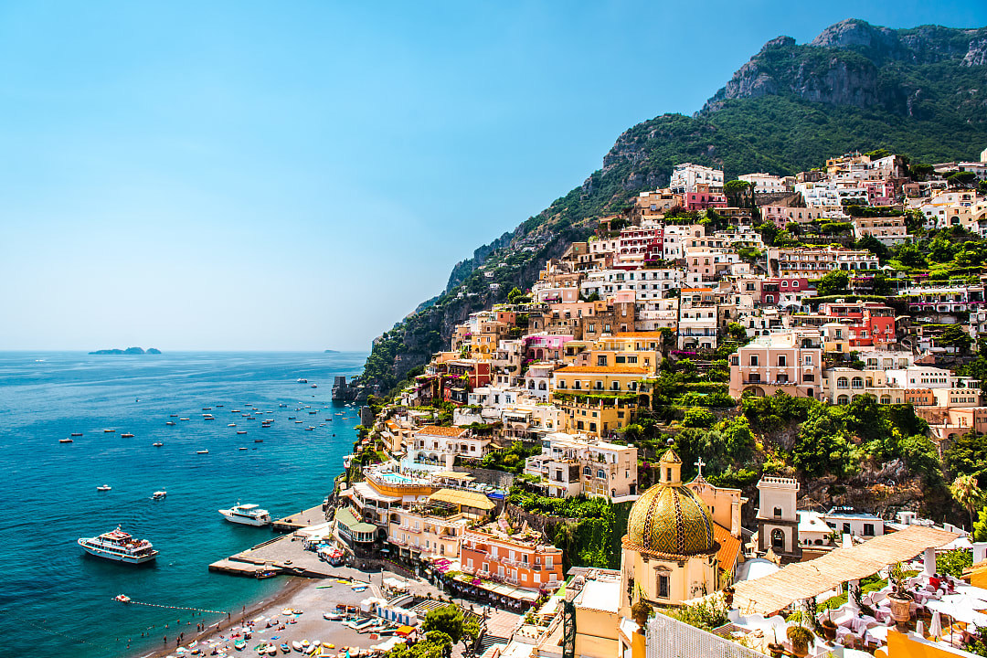 Positano on the Amalfi Coast, Italy