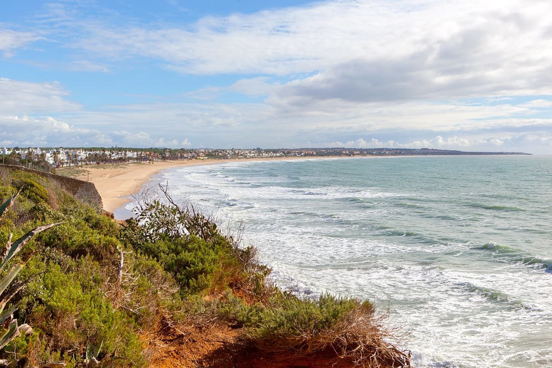 La Barrosa in Cadiz, Spain