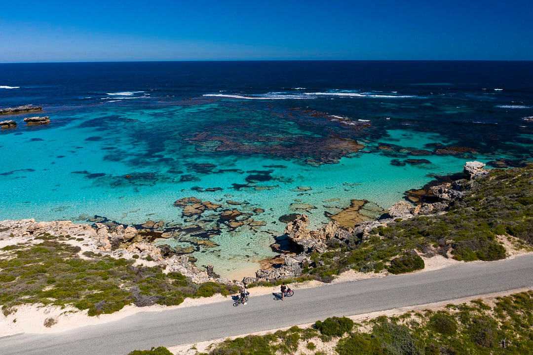 Biking Rottnest Island, Australia