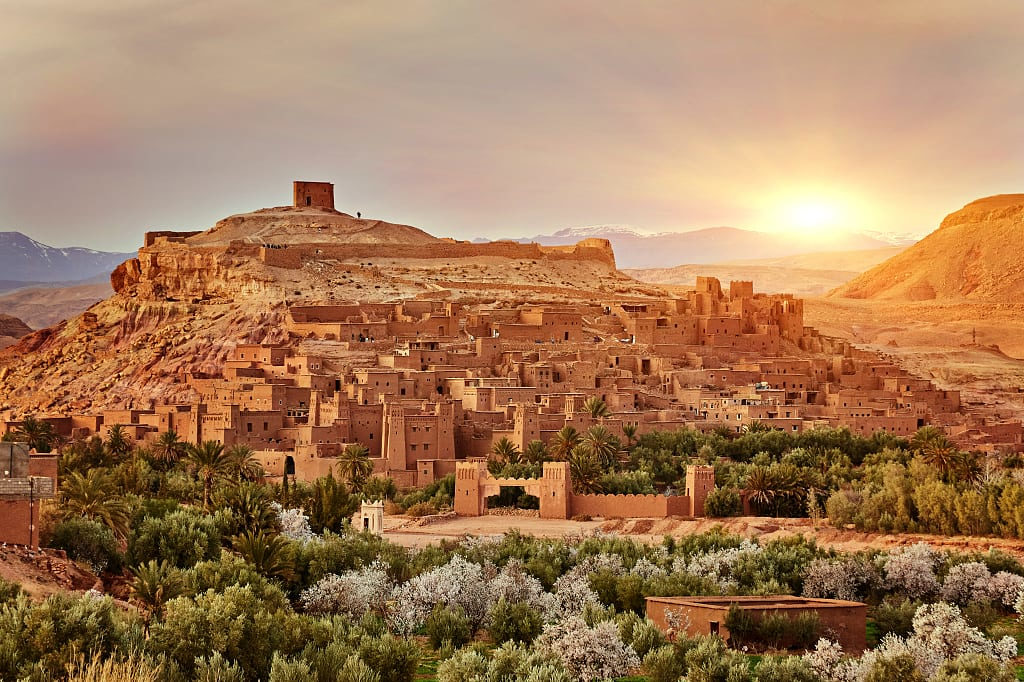 Kasbah Ait Ben Haddou in Ouarzazate, Morocco