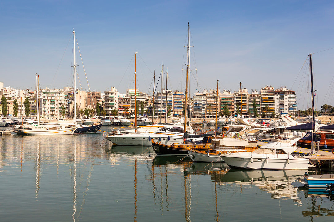 Piraeus Harbour, Greece.