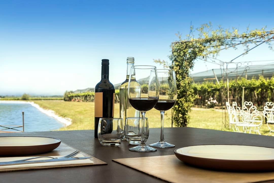 Lunch in Mendoza, Argentina.