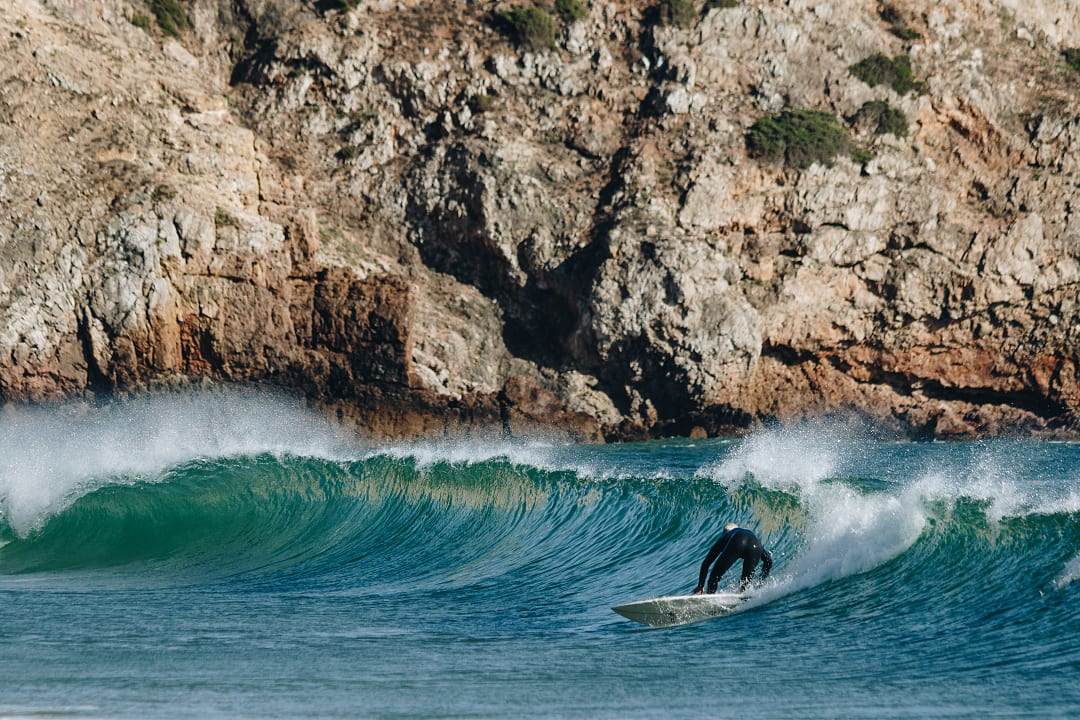 Surfing in Portugal