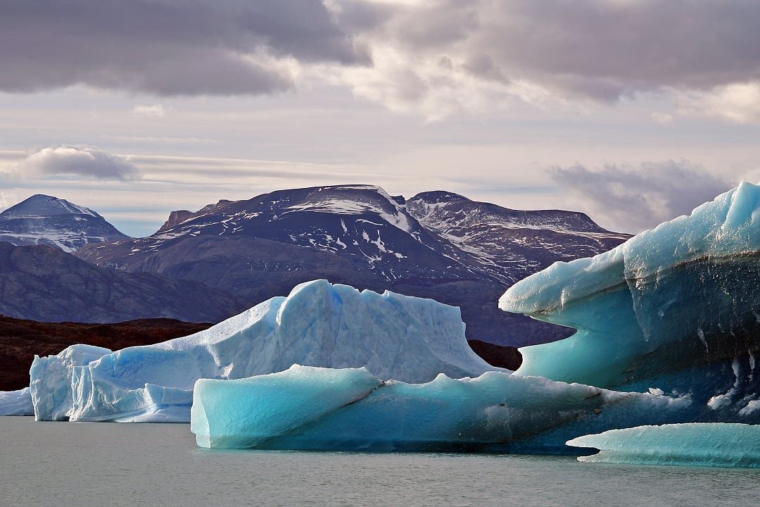 View of Iceberg at Upsala glacier in Patagonia, Argentina