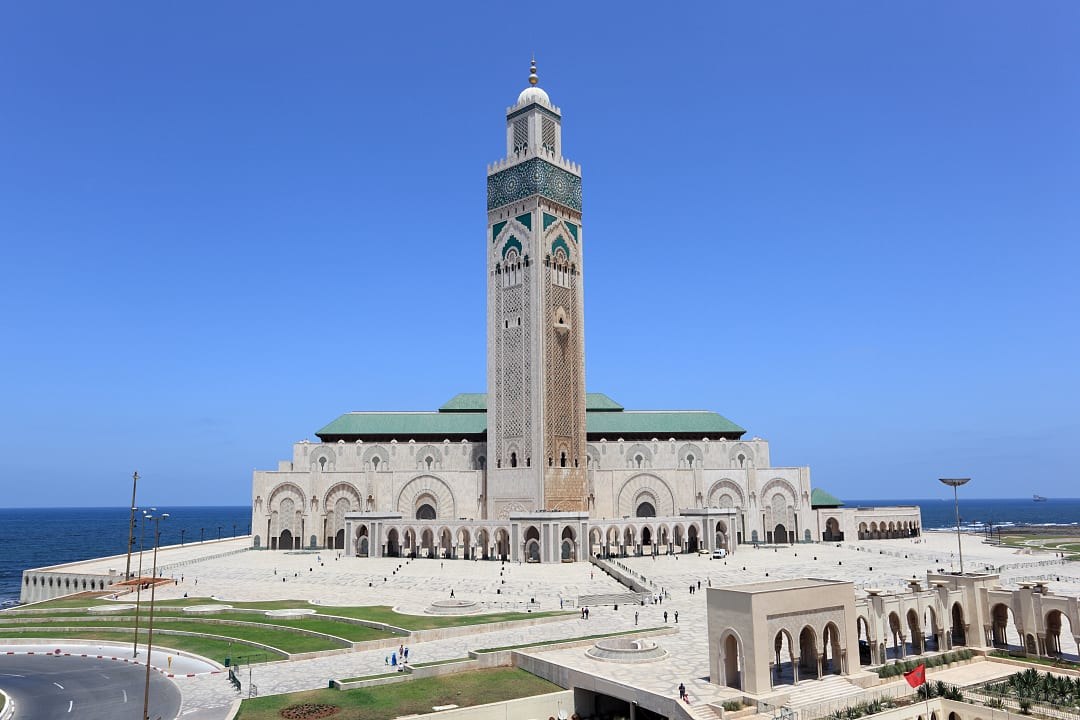 Hassan II Mosque in Casablanca