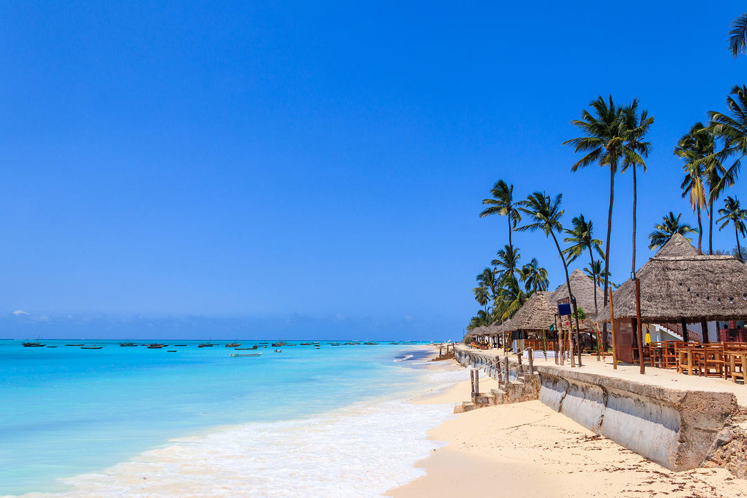 Nungwi beach in Zanzibar, Tanzania