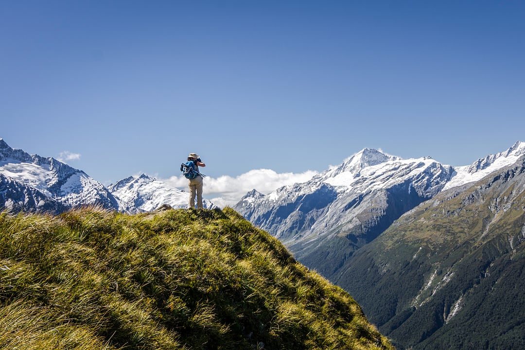 Mt Cook Ranges in New Zealand
