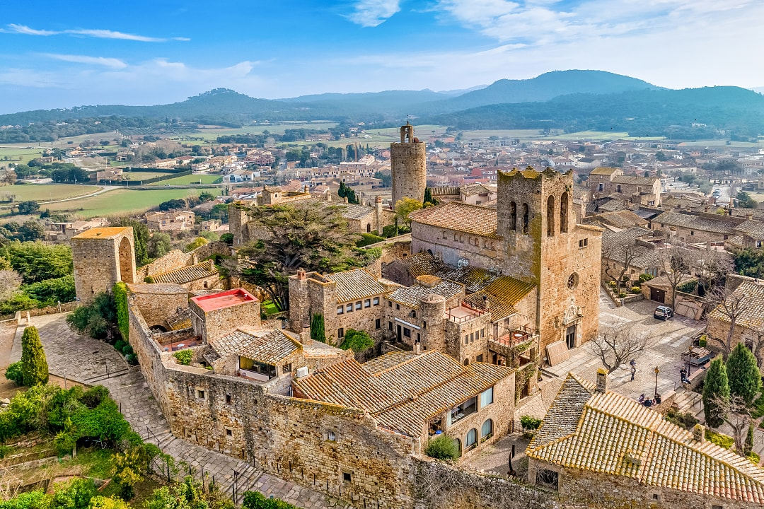 Pals in Girona, Spain