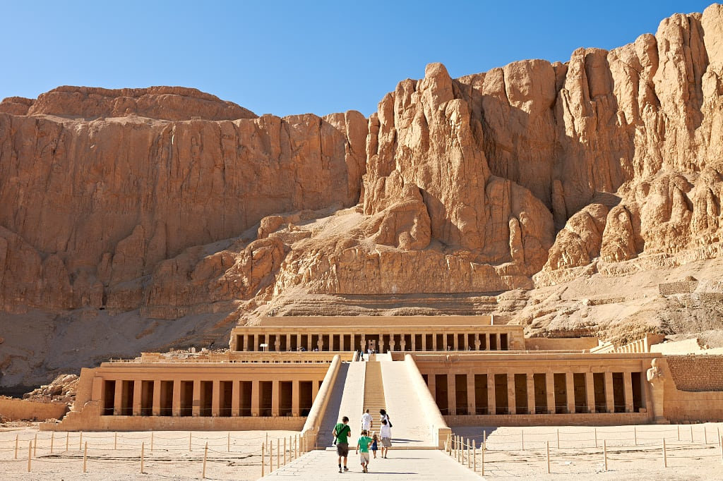 Temple of Hatshepsut in Luxor, Egypt