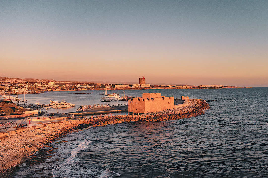Paphos harbor, Cyprus.