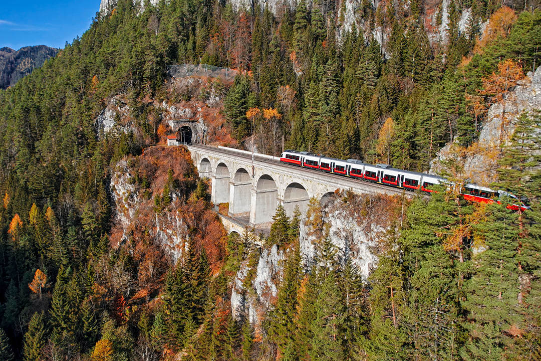 The Semmering Railway, Austria.