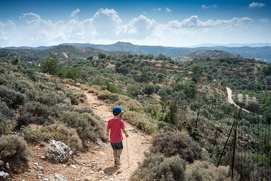 Take a gentle hike in Crete, Greece, in March