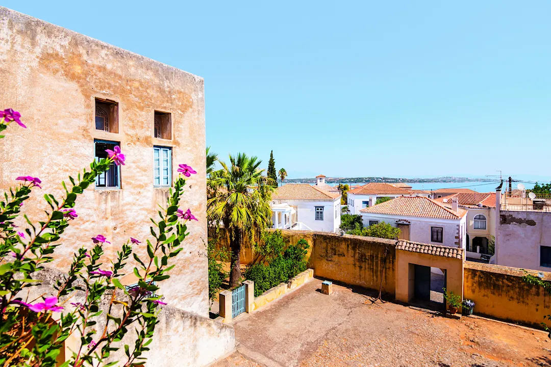 Spetses Old Town on the Saronic Gulf