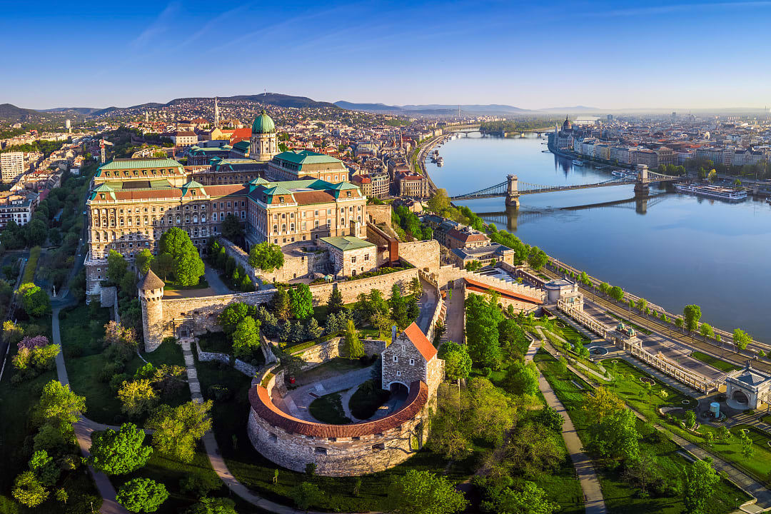 Buda Castle in Budapest, Hungary