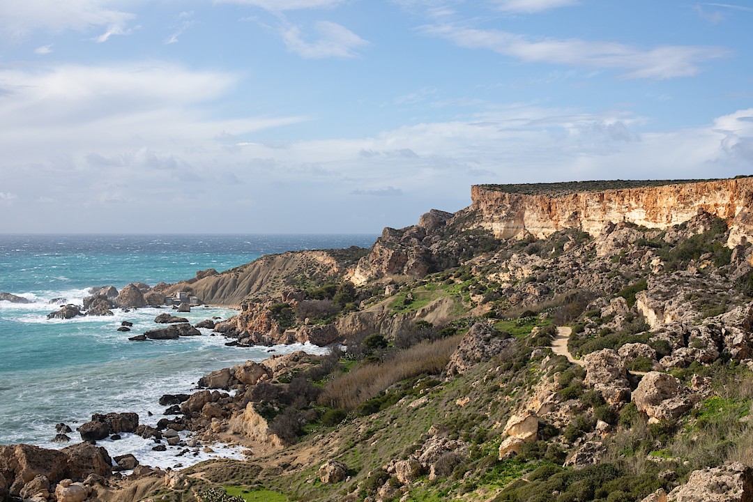 Mellieħa, Malta.