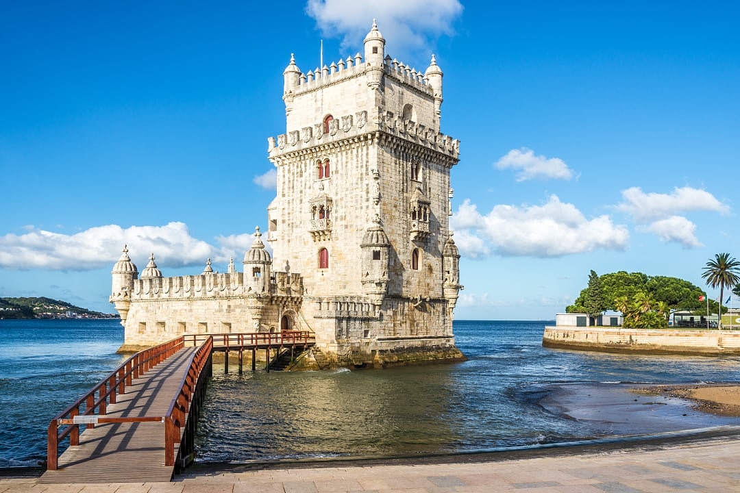 Belem Tower in Lisbon, Portugal