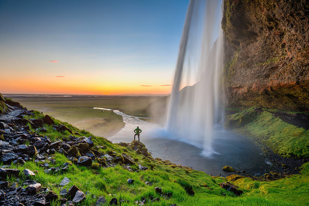 Seljalandsfoss Waterfall in Iceland
