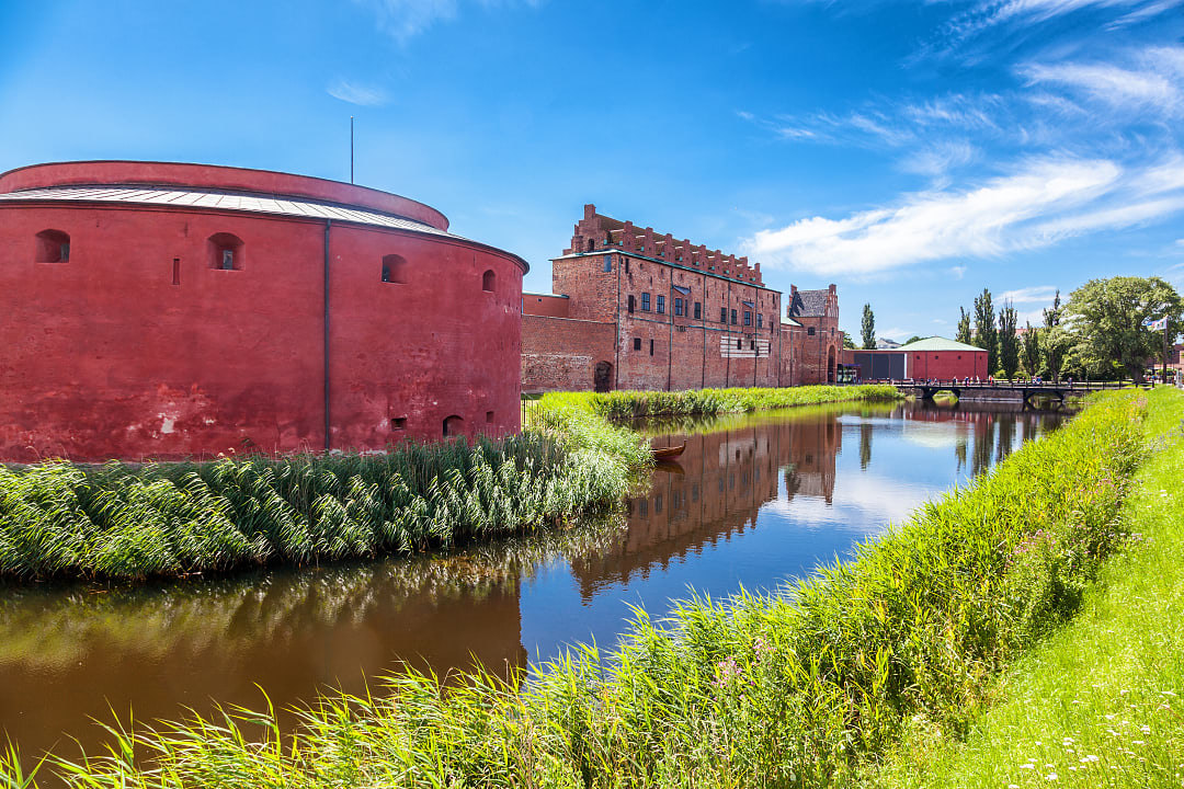Malmo Castle in Malmo, Sweden