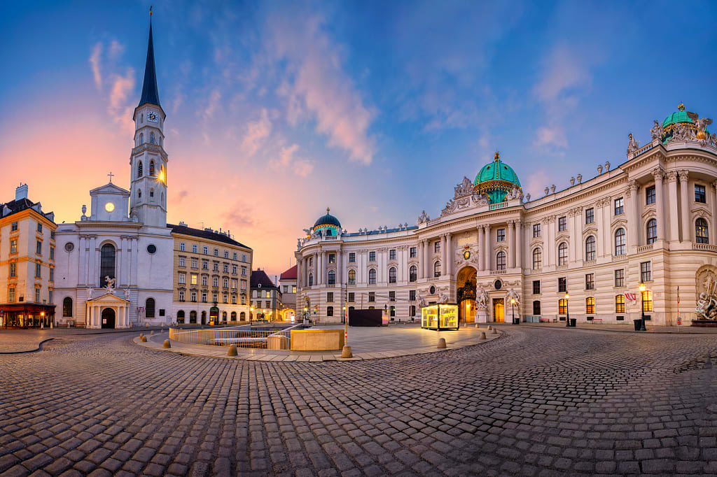 Hofburg Palace in Vienna, Austria
