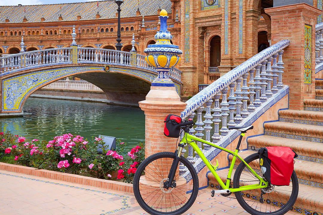 Plaza de Espana, Seville, Andalucia, Spain
