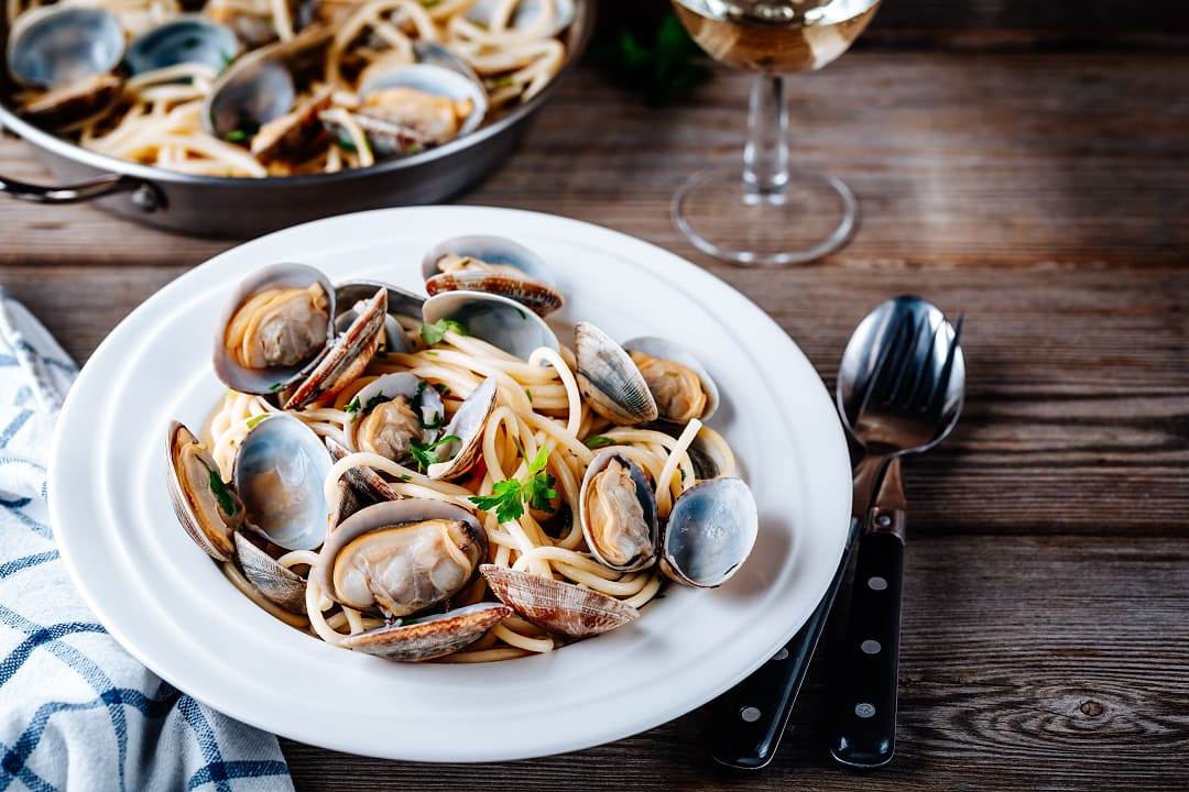 Spaghetti alle Vongole, Italy.