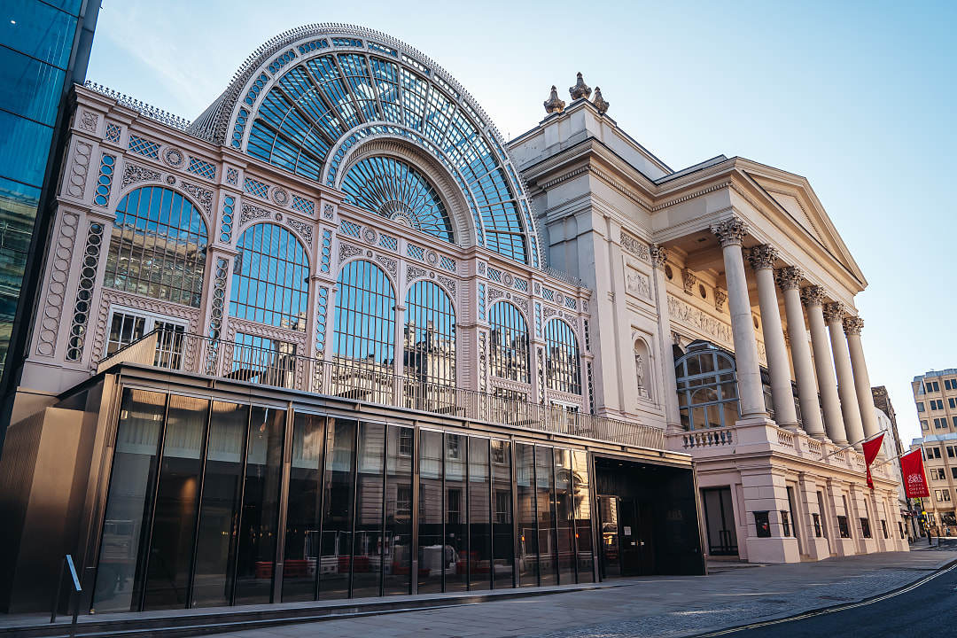 The Royal Opera House in London, England