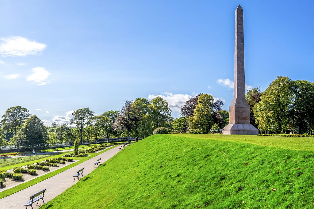 Duthie Park in Aberdeen, Scotland