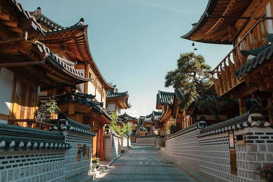 Village in South Korea.