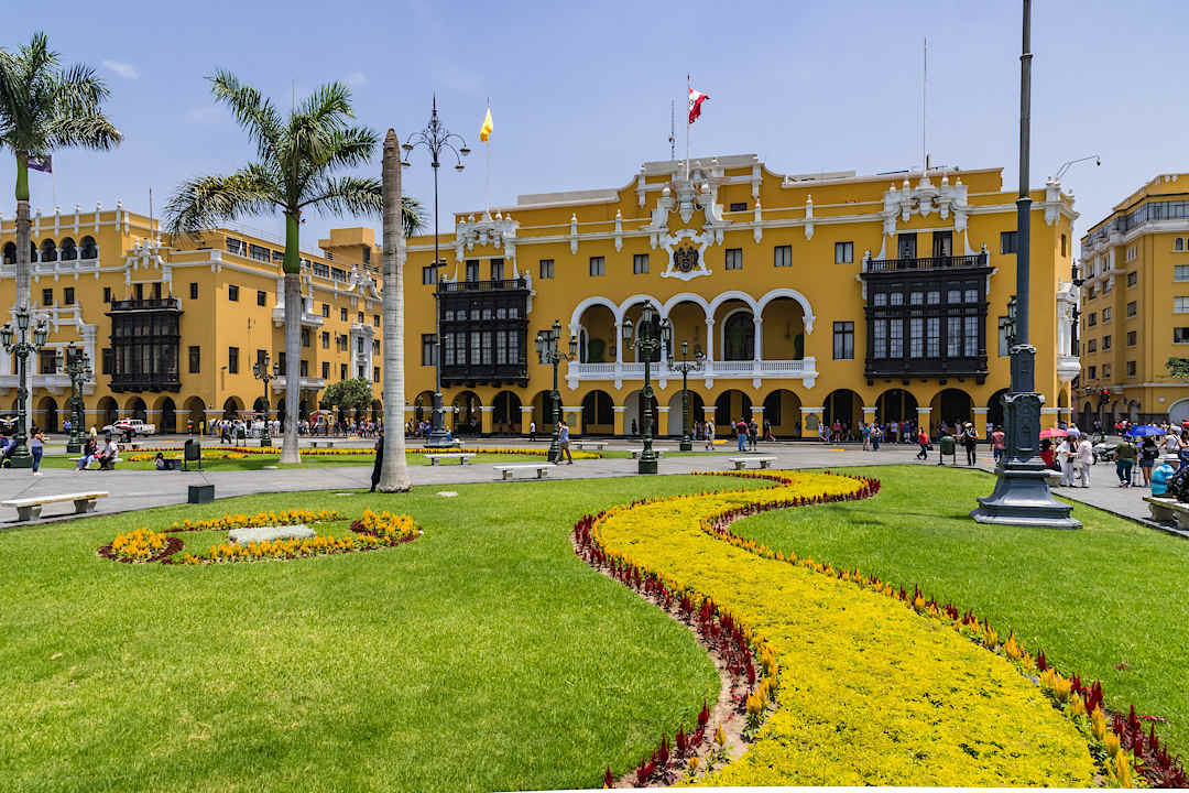 Lima Square, Peru.
