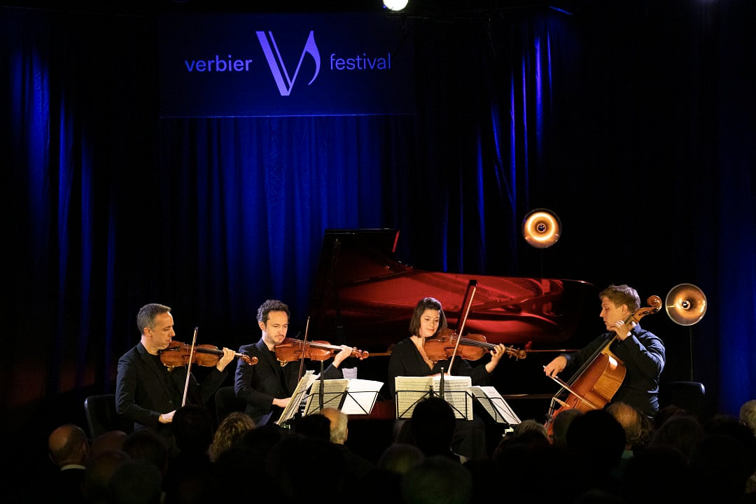 Performance at the Église de Verbier in Switzerland