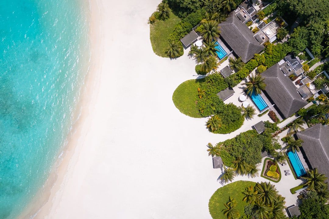 Resort in The Maldives.