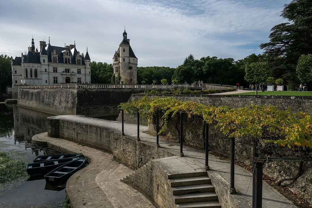 Chateau in Loire Valley, France.