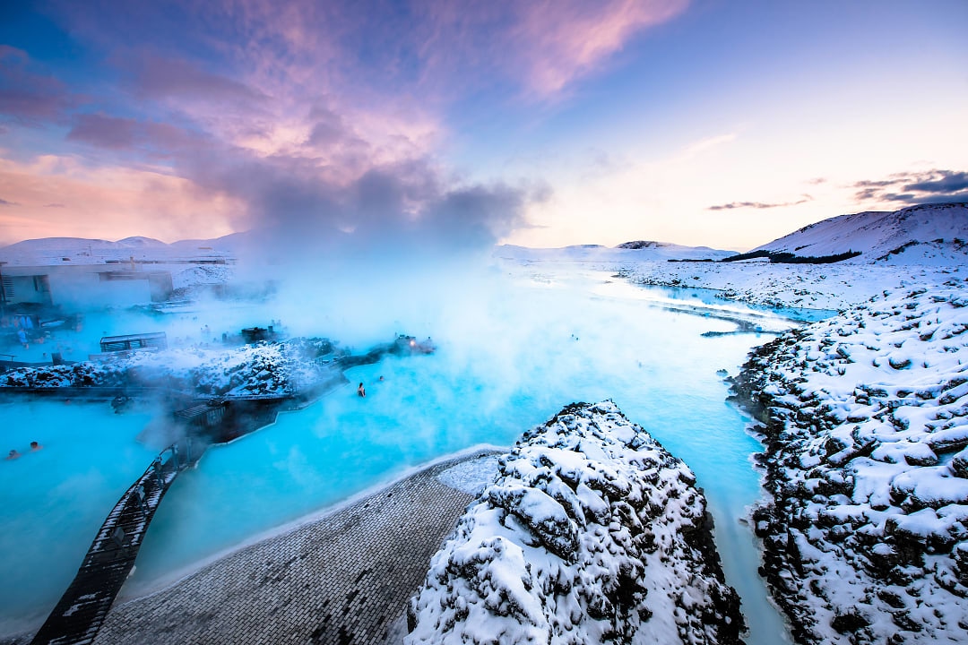 Blue Lagoon in Reykjavik, Iceland
