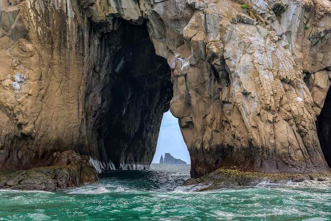 San Cristobol Rock, Galapagos.