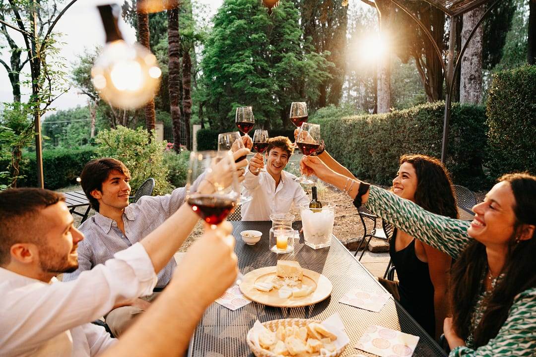 Wine tasting tour in Chianti, Italy. 