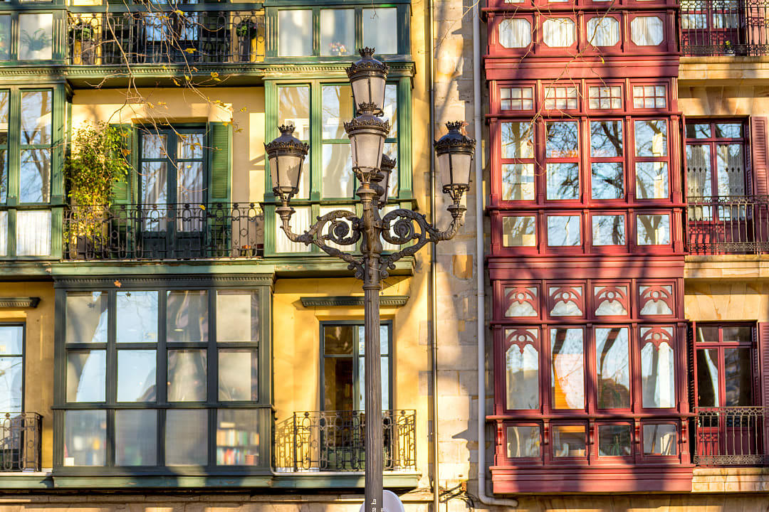 Bilbao, a city on the northern Atlantic coast of Spain.