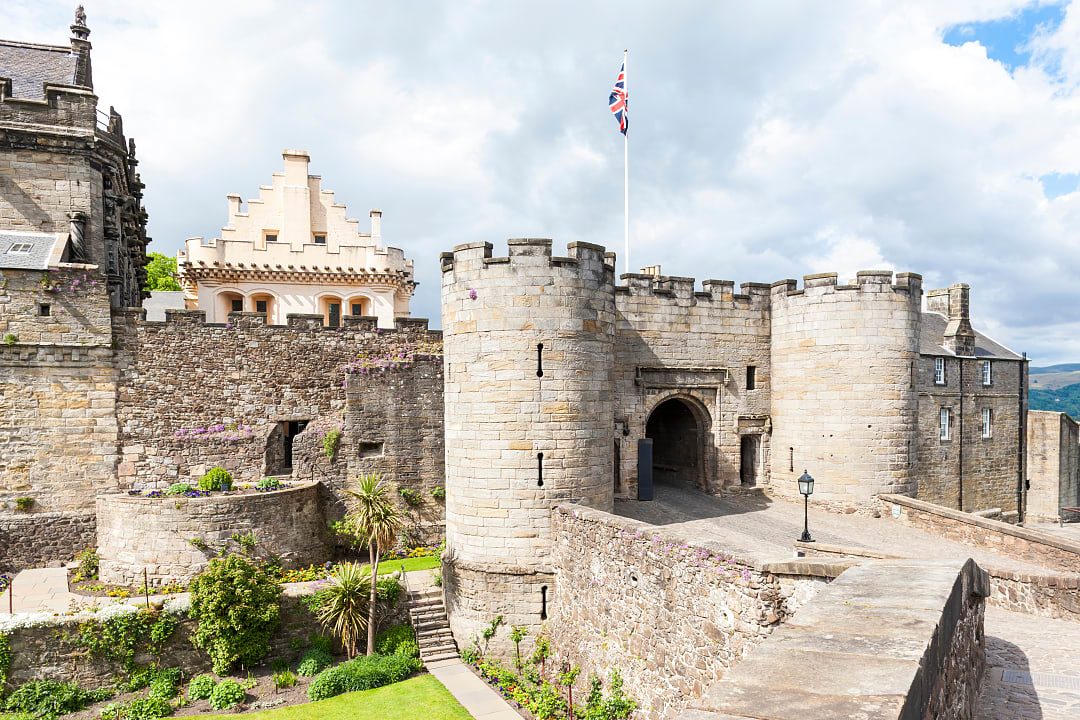 Stirling Castle main entrance, Scotland