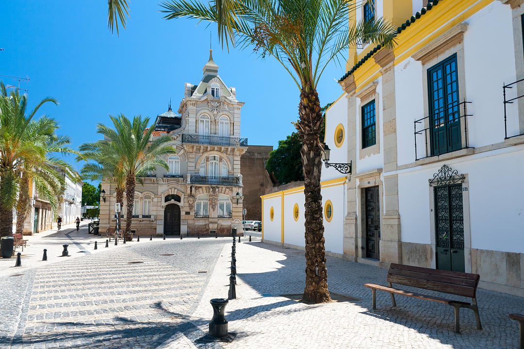Faro, main town in Algarve, Portugal